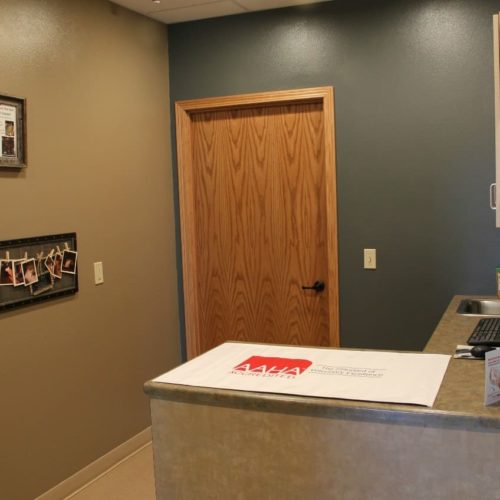 Our exam rooms are cleaned daily and include air fresheners to keep them smelling sweet.